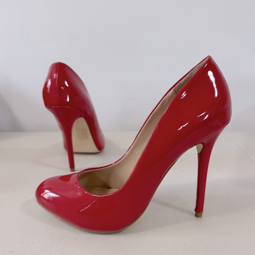 Call It Spring Shankland Round Toe Stiletto in Red, Size 8
